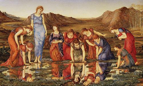 Sir Edward Burne-Jones The Mirror of Venus